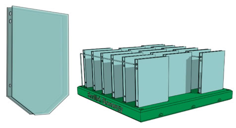 inndividual and multiple pallets